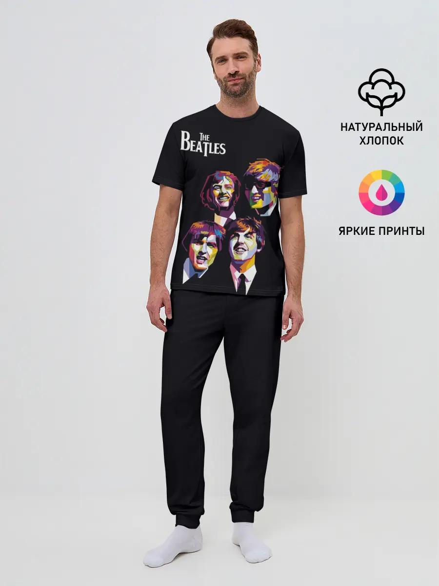 Мужская пижама с брюками / The Beatles