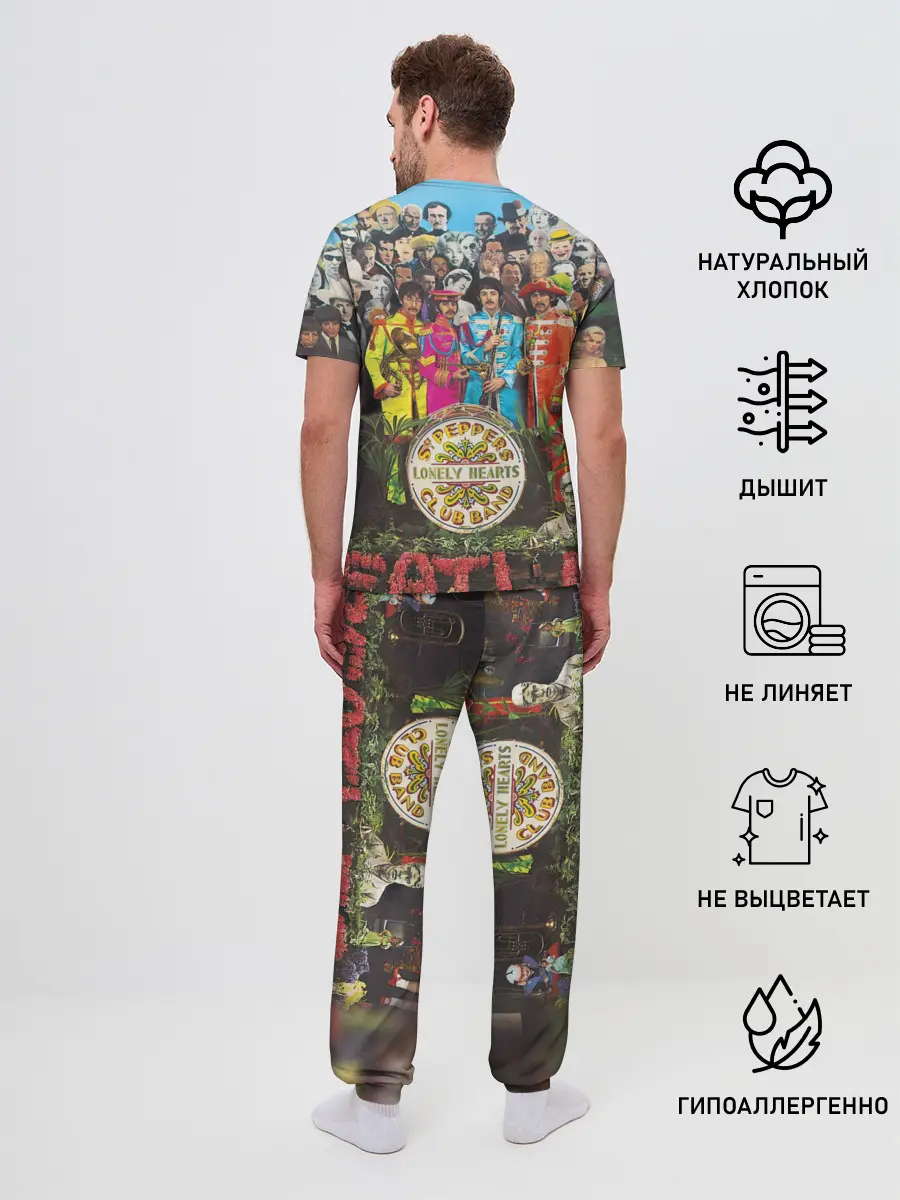 Мужская пижама с брюками / THE BEATLES