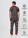 Мужская пижама с брюками / Механический дракон