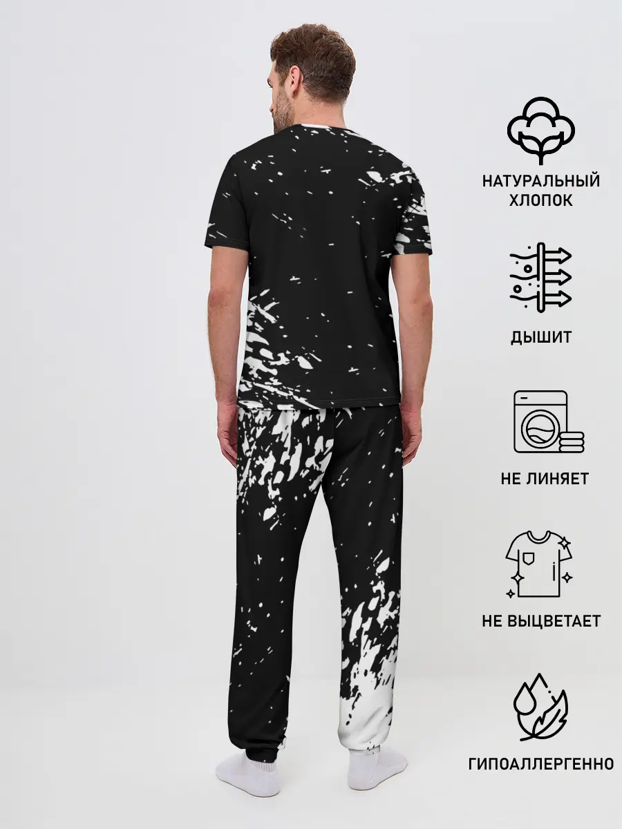 Мужская пижама с брюками / Velial Squad