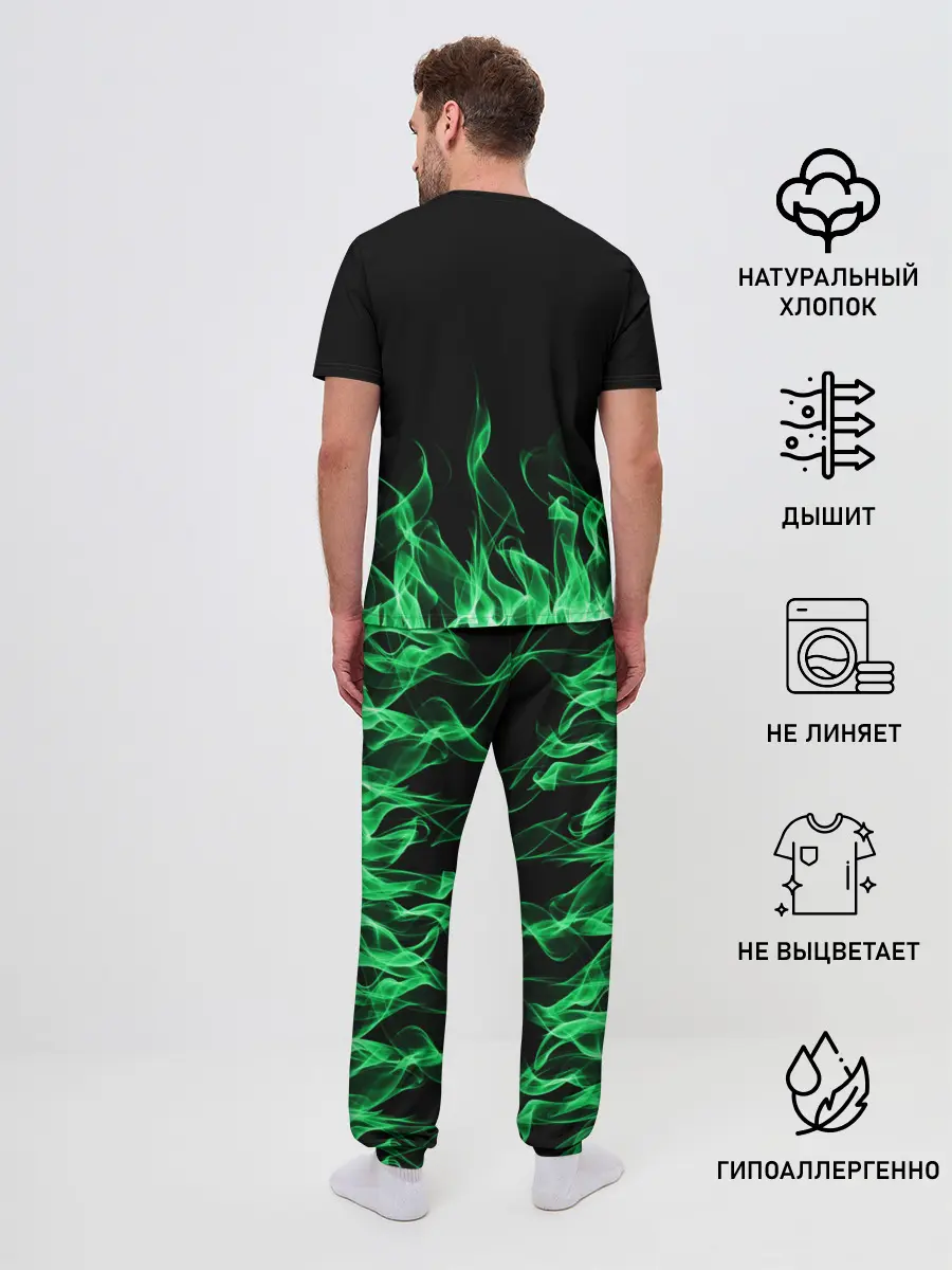 Мужская пижама с брюками / SKODA