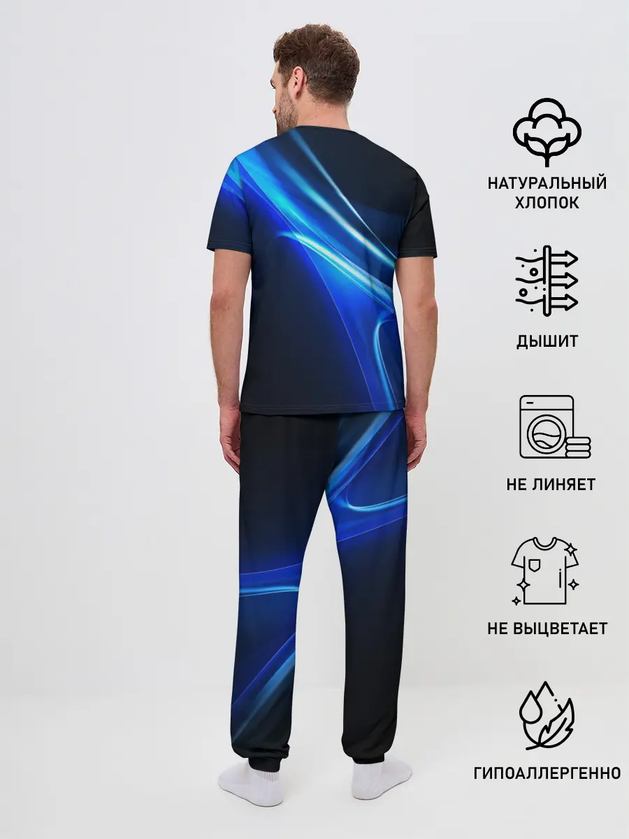 Мужская пижама с брюками / BMW