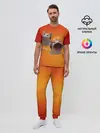 Мужская пижама с брюками / Cat Pop