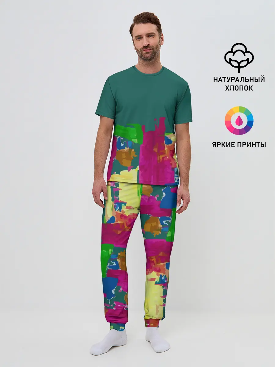 Мужская пижама с брюками / Emerald Music