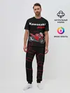 Мужская пижама с брюками / KAWASAKI NINJA / КАВАСАКИ