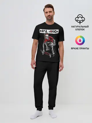 Мужская пижама с брюками / Skater boy