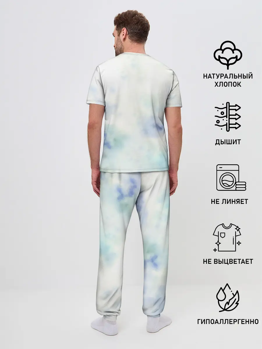 Мужская пижама с брюками / Зоро после боя One Piece