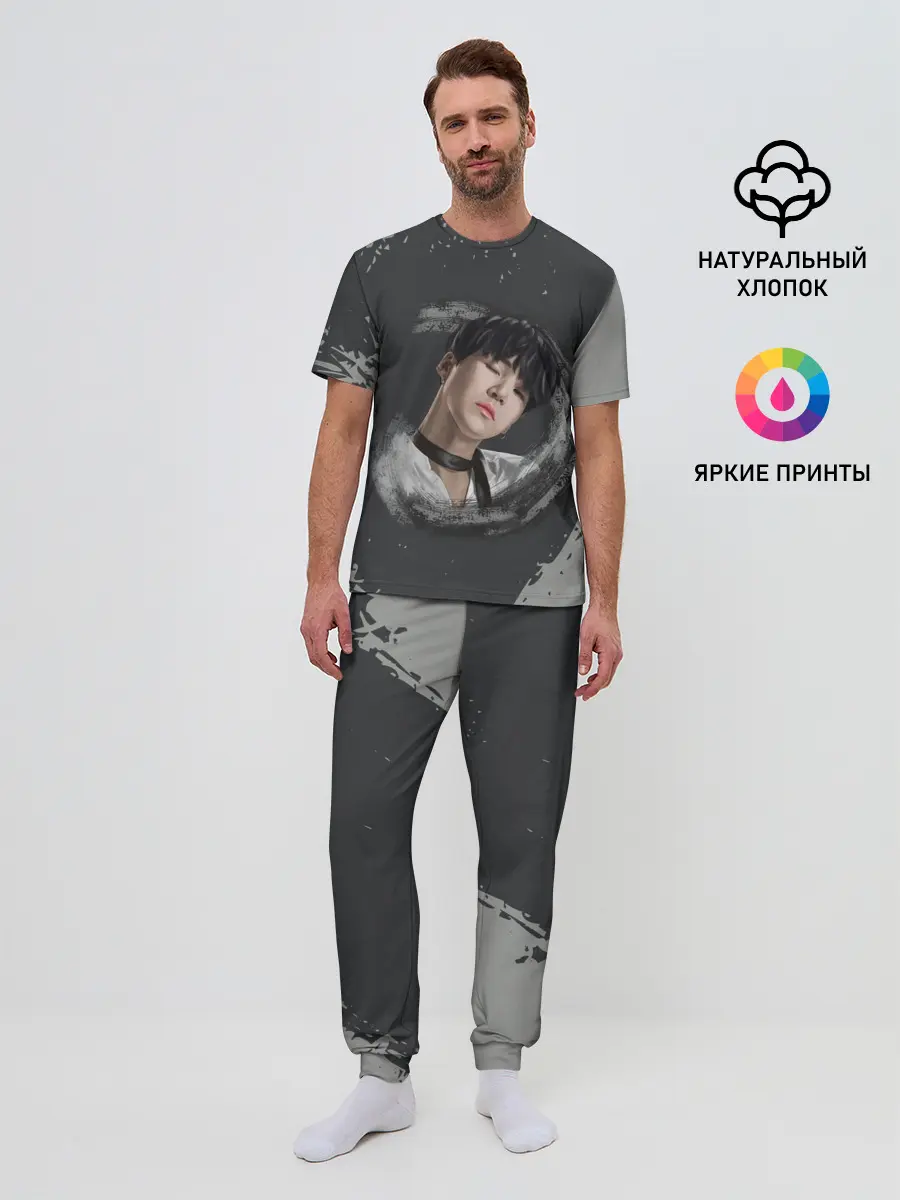 Мужская пижама с брюками / BTS | БТС