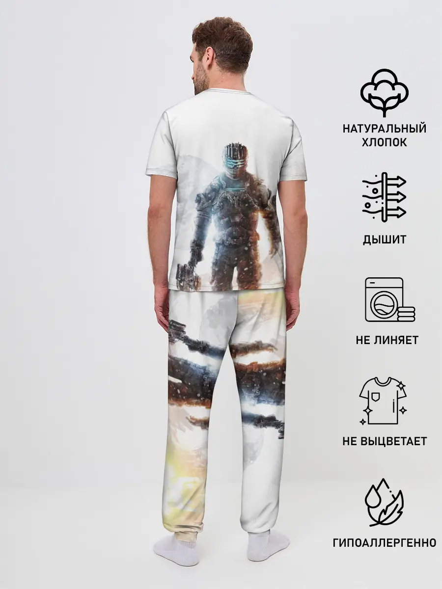 Мужская пижама с брюками / Айзек Кларк Dead Space