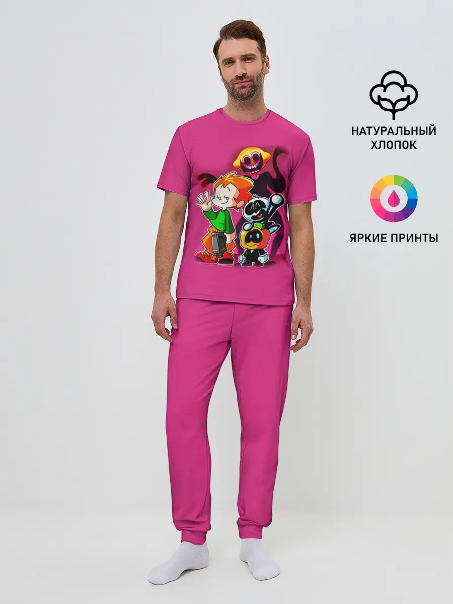 Мужская пижама с брюками / Friday Night Funkin персы
