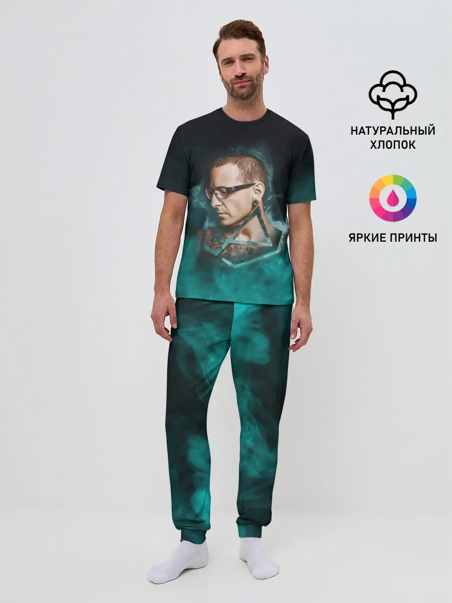 Мужская пижама с брюками / CHESTER | LINKIN PARK | ЛИНКИН ПАРК