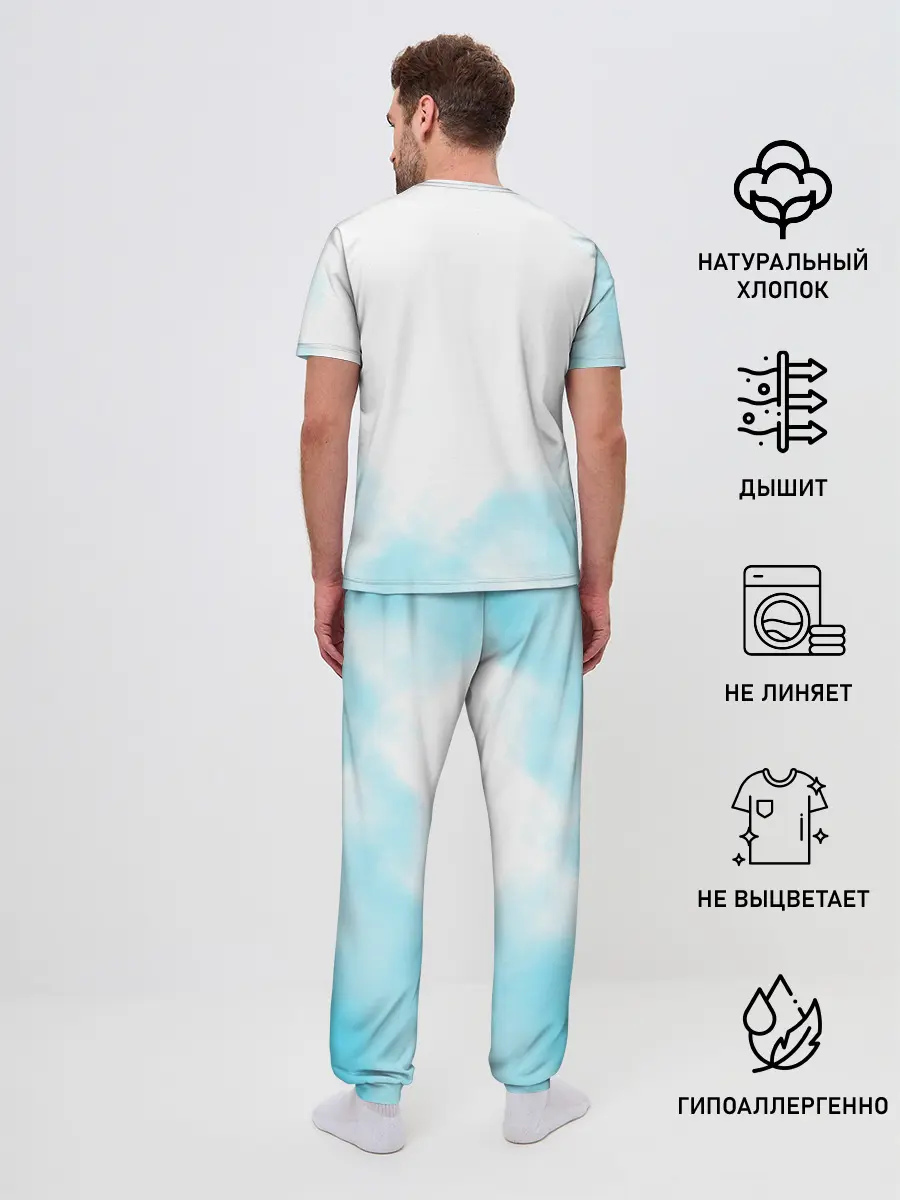 Мужская пижама с брюками / Новый Мир | One Piece. Большой куш