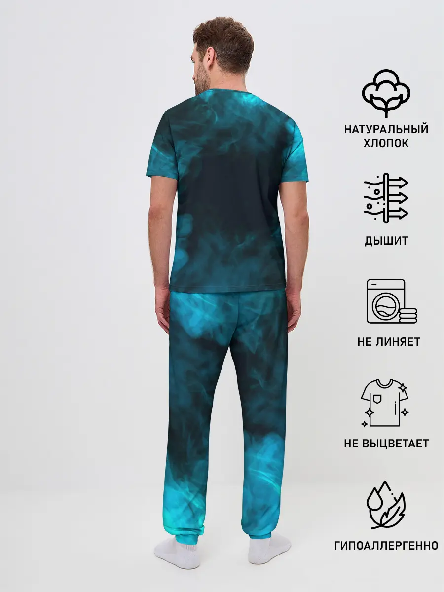 Мужская пижама с брюками / Billie | GreenDay | ГринДай