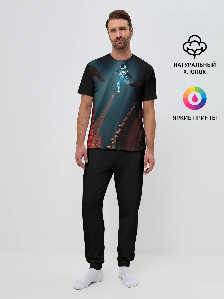 Мужская пижама с брюками / MOONS OF MADNESS