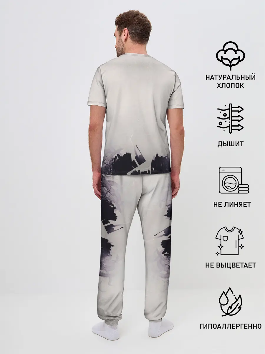 Мужская пижама с брюками / Kings Bounty 2 трио