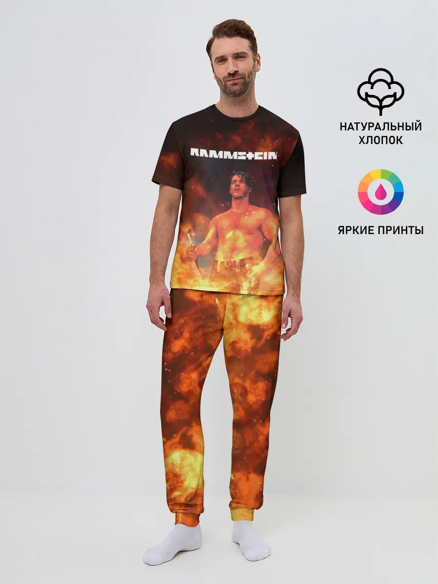 Мужская пижама с брюками / RAMMSTEIN | РАМШТАЙН