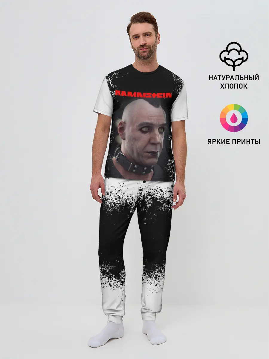 Мужская пижама с брюками / RAMMSTEIN | РАМШТАЙН