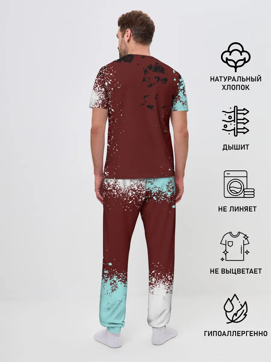 Мужская пижама с брюками / MX | MONSTA X