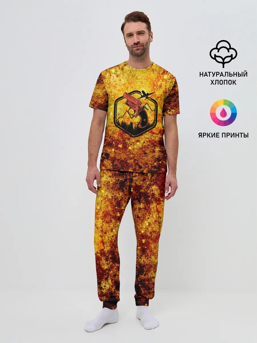 Мужская пижама с брюками / АИР ДРОП | ПАБГ