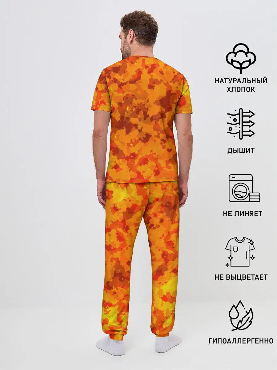 Мужская пижама с брюками / CS GO FIRE | КС ГО