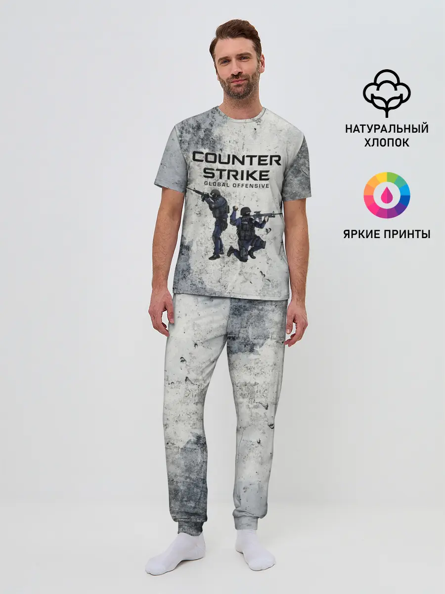 Мужская пижама с брюками / COUNTER TERRORIST | CS GO