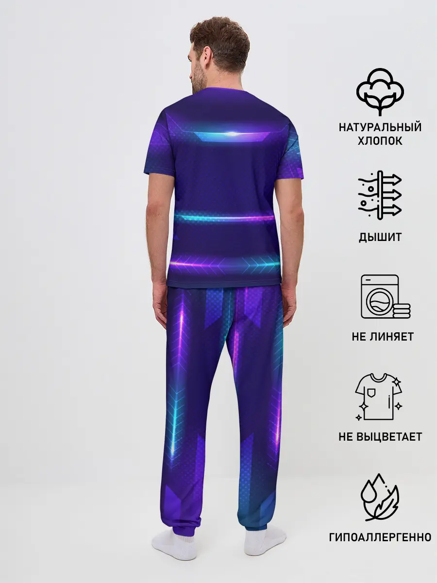 Мужская пижама с брюками / Valorant