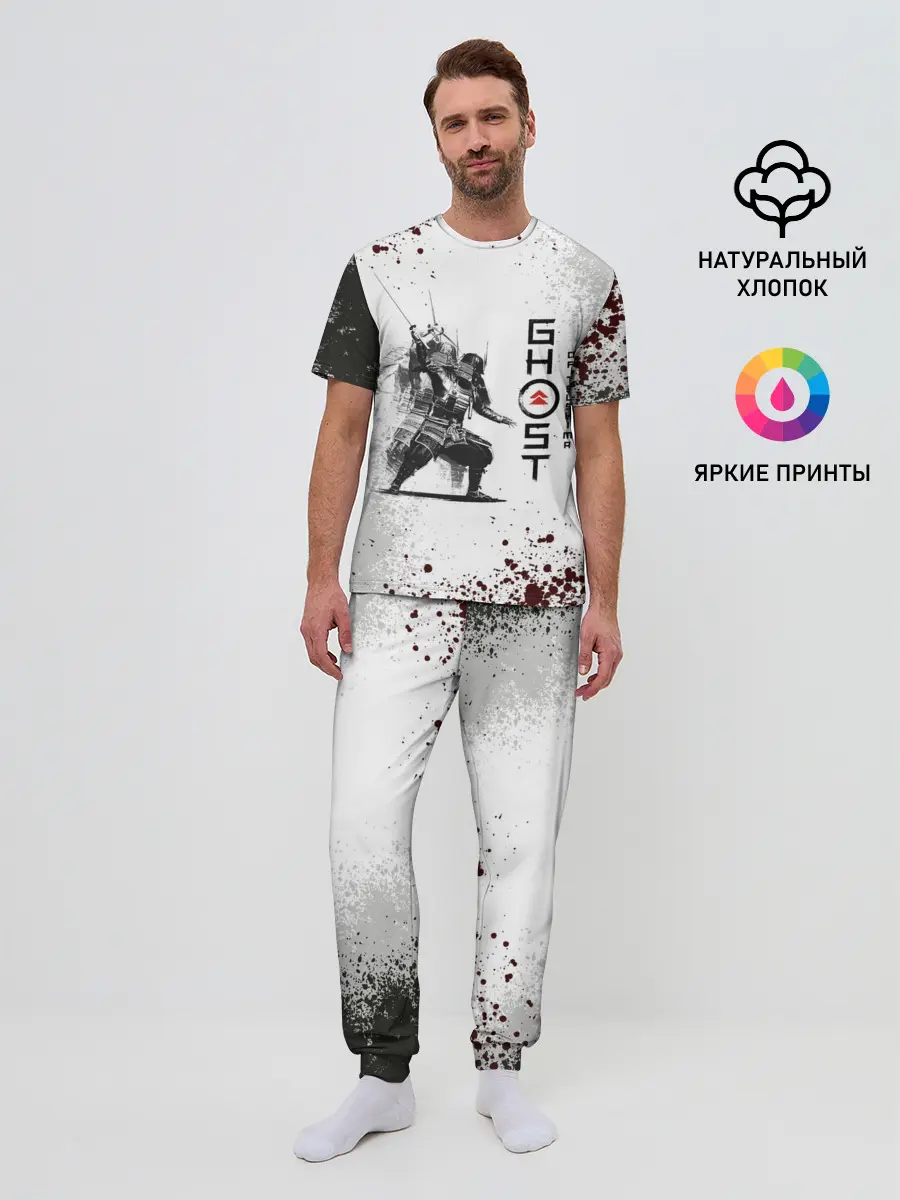 Мужская пижама с брюками / Ghost of Tsushim | Призрак Цусима