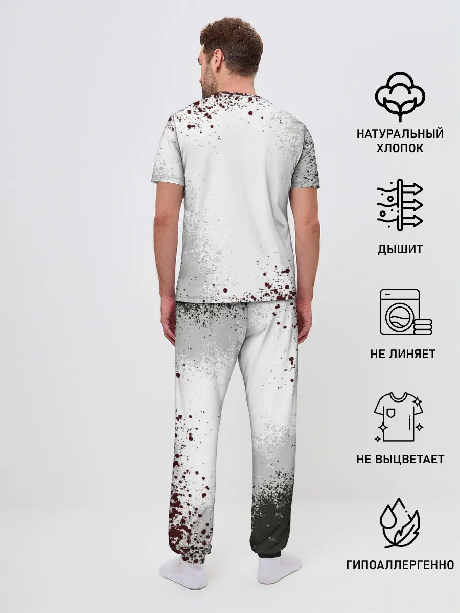 Мужская пижама с брюками / Ghost of Tsushim | Призрак Цусима
