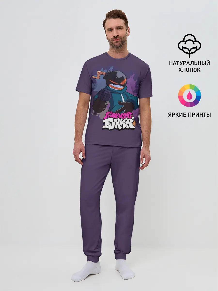 Мужская пижама с брюками / Friday Night Funkin УИТТИ