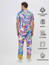 Мужская пижама с брюками / Floppa Art