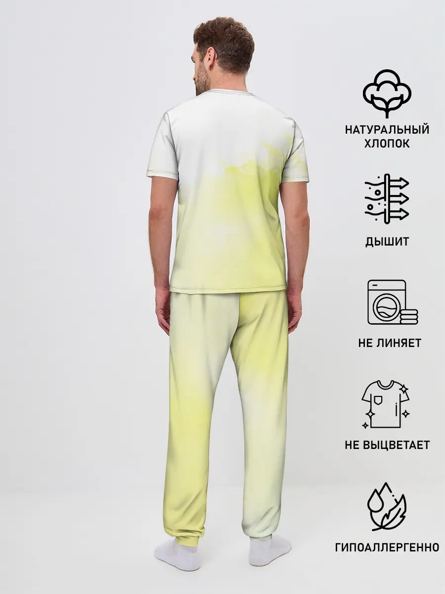 Мужская пижама с брюками / One Piece пираты Соломенной Шляпы