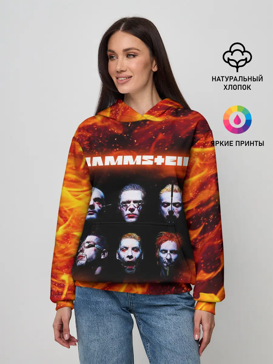 Женское худи / RAMMSTEIN