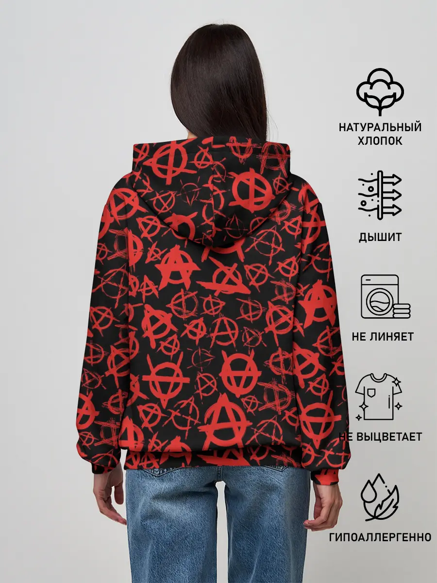 Женское худи / Анархия