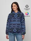 Женское худи / Русские народные узоры