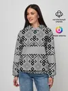 Женское худи / Русские народные узоры