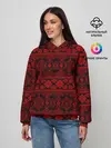 Женское худи / Русские народные узоры