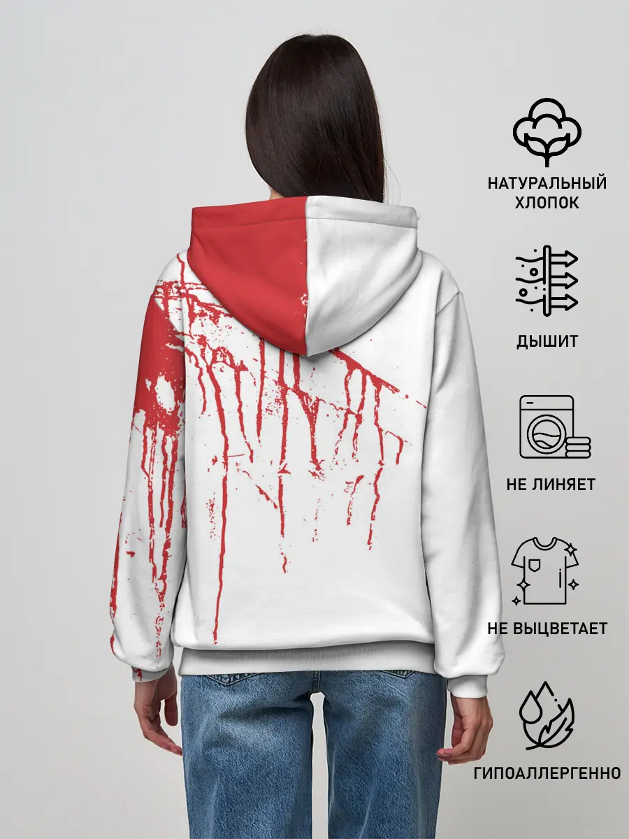 Женское худи / Kaneki Ken кусок головы