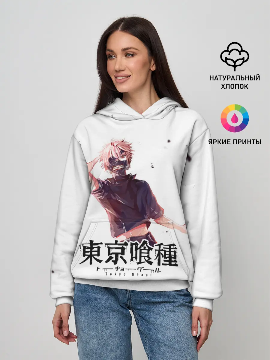 Женское худи / Канеки Кен | Токийский гуль