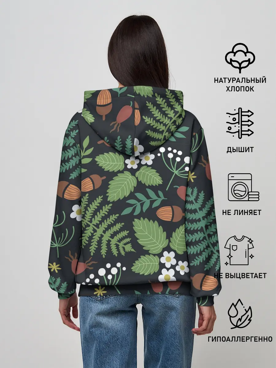 Женское худи / Природа