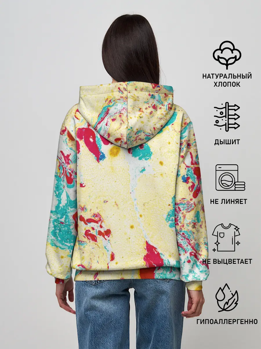 Женское худи / Текстура