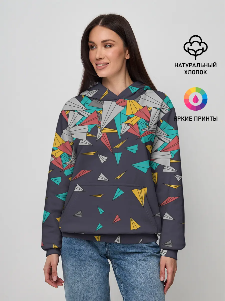 Женское худи / Самолётики