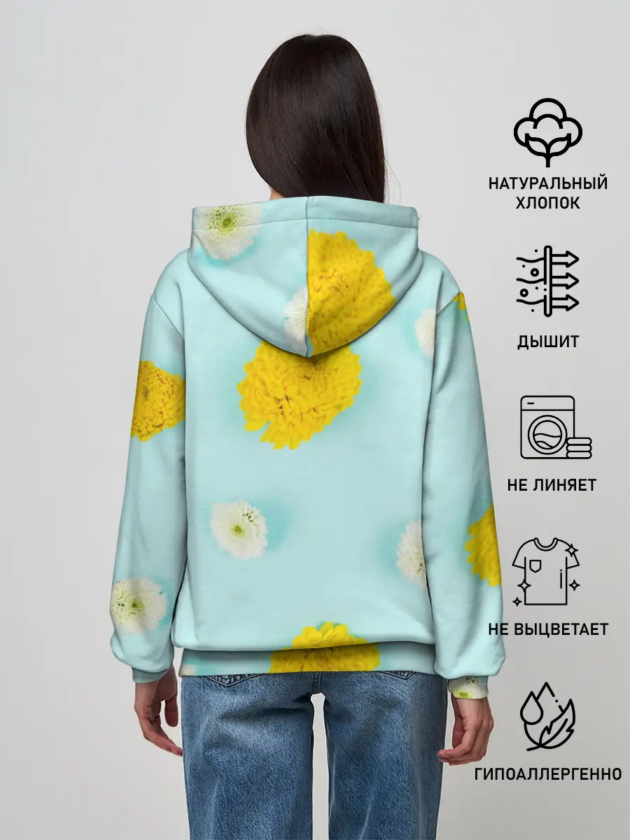 Женское худи / Одуванчики / Dandelions