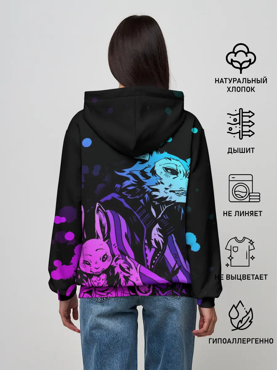 Женское худи / BEASTARS, Легоши и Хару