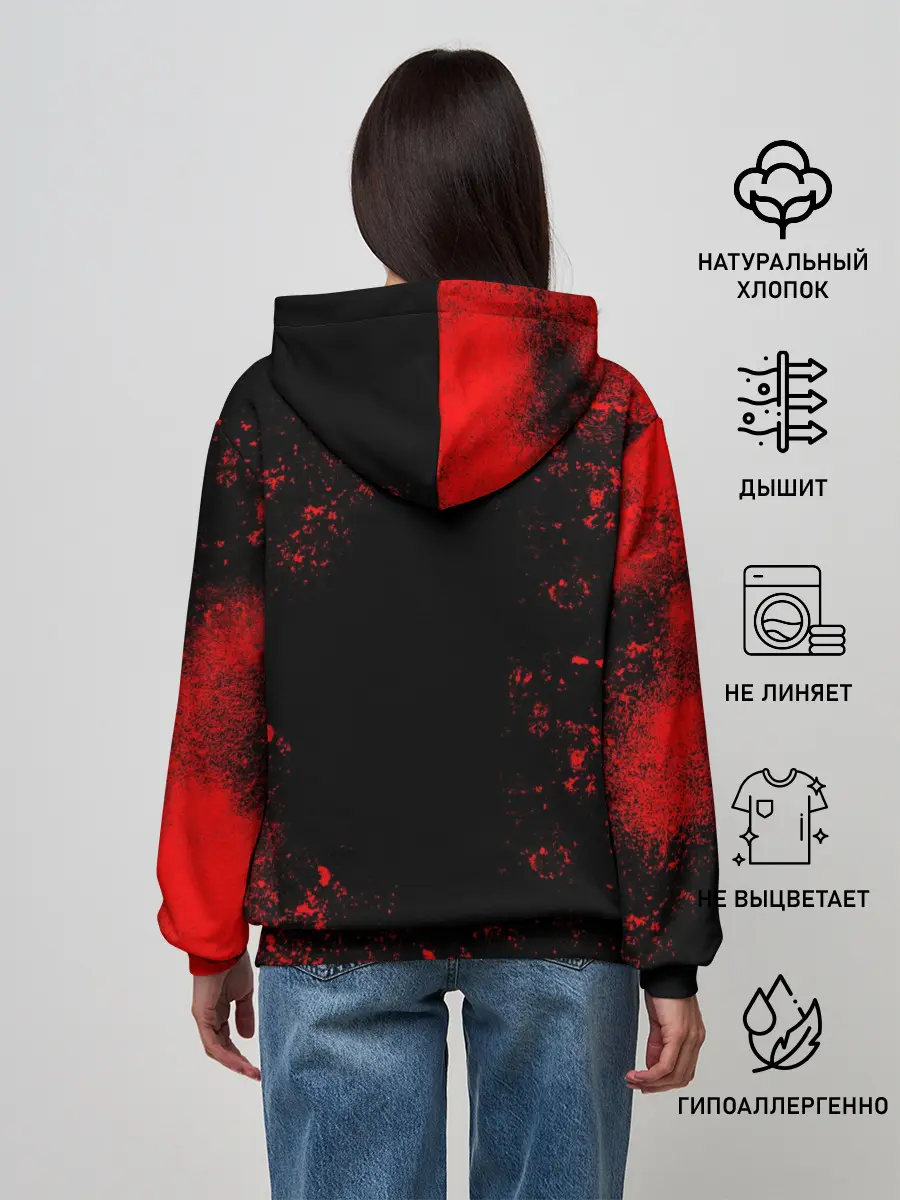 Женское худи / FLY HIGH | ВОЛЕЙБОЛ!!