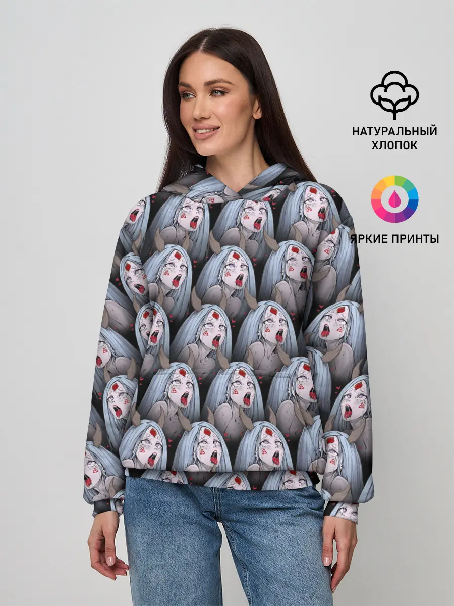 Женское худи / Kaguya Ahegao