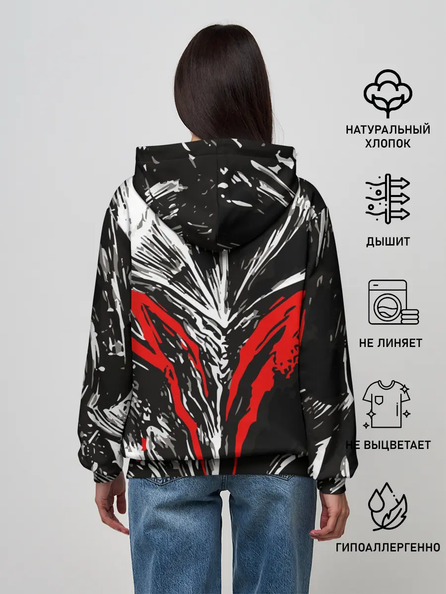 Женское худи / BERSERK mask