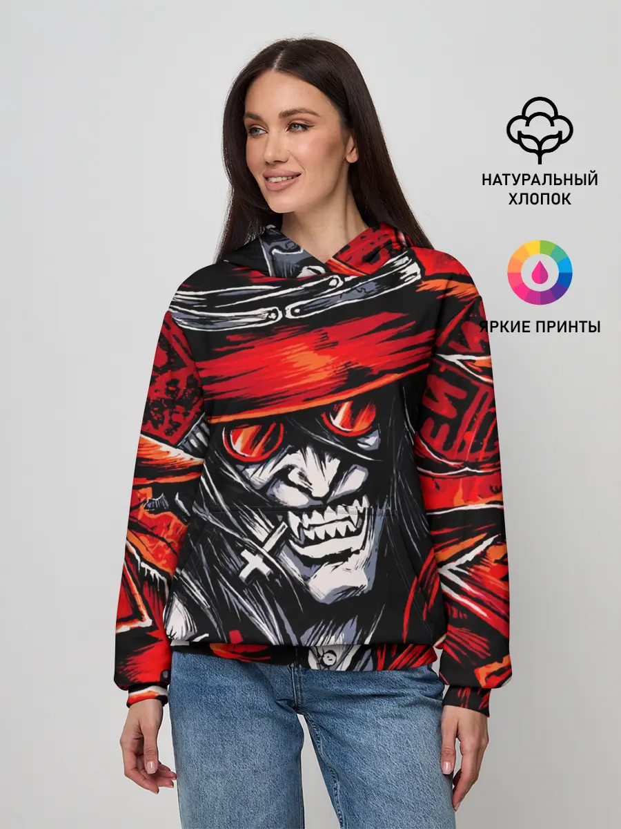 Женское худи / ALUCARD IN RED