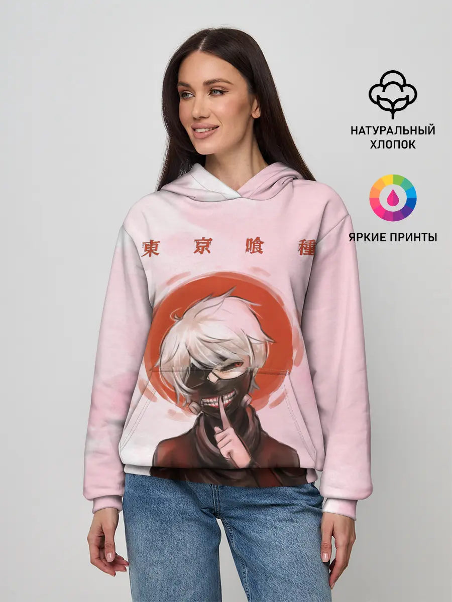 Женское худи / Канеки Кен | Kaneki Ken