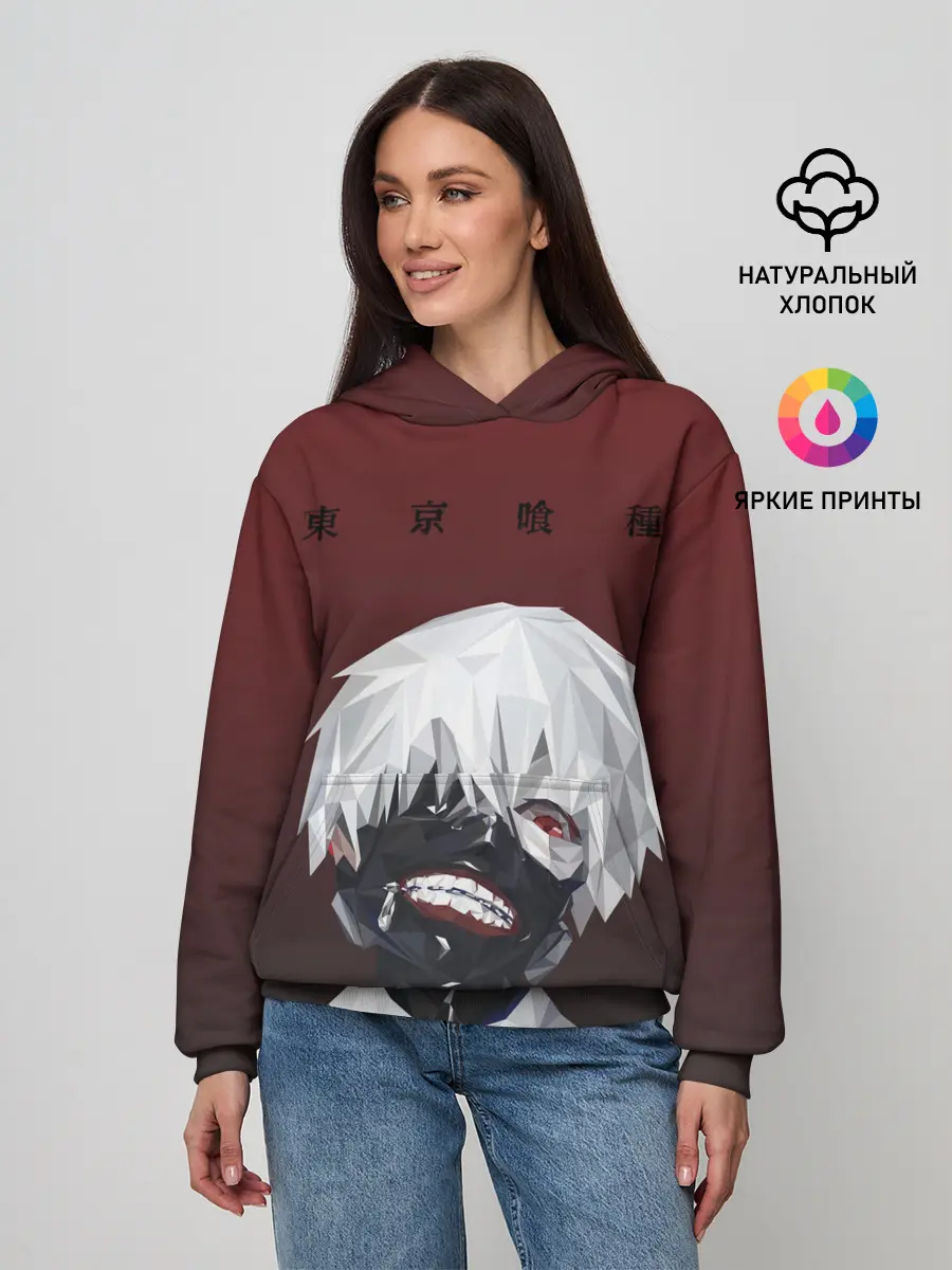 Женское худи / Канеки Кен Токийский гуль
