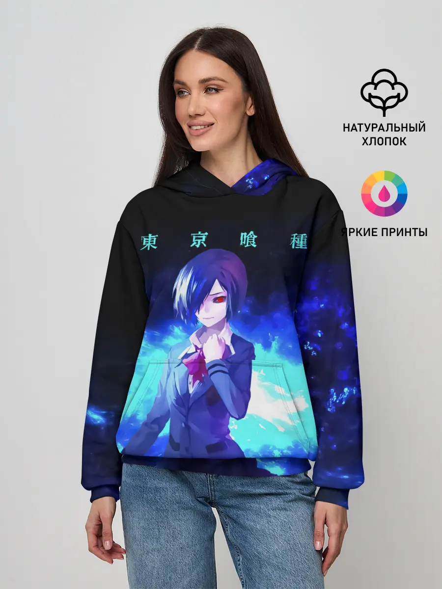 Женское худи / Гуль Киришима